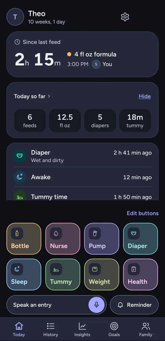 Today in dark mode on a phone.